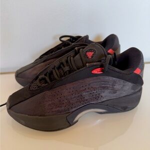 Adidas Kids Black and Red Sneakers